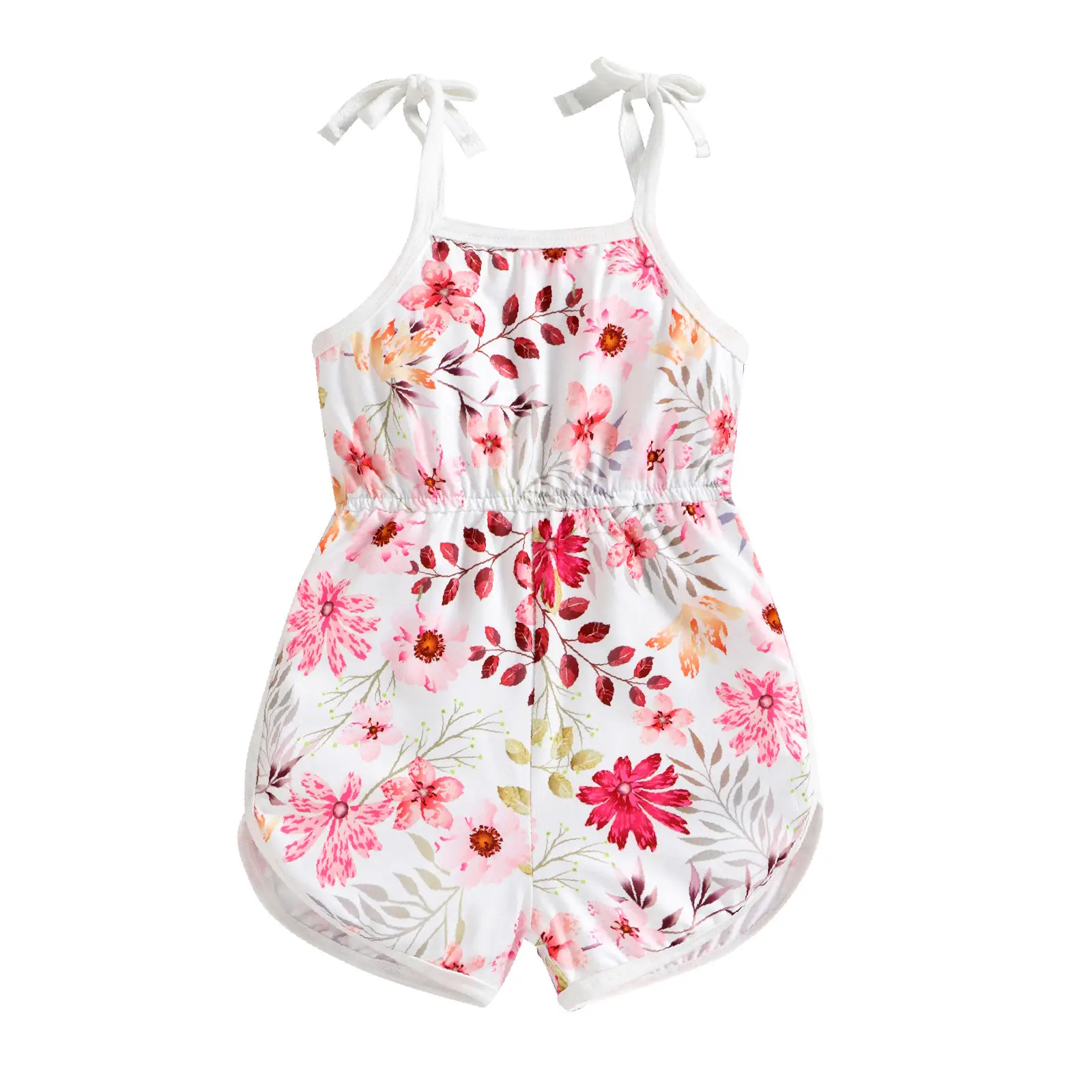 Children's Fashion Printing Strap Jumpsuit