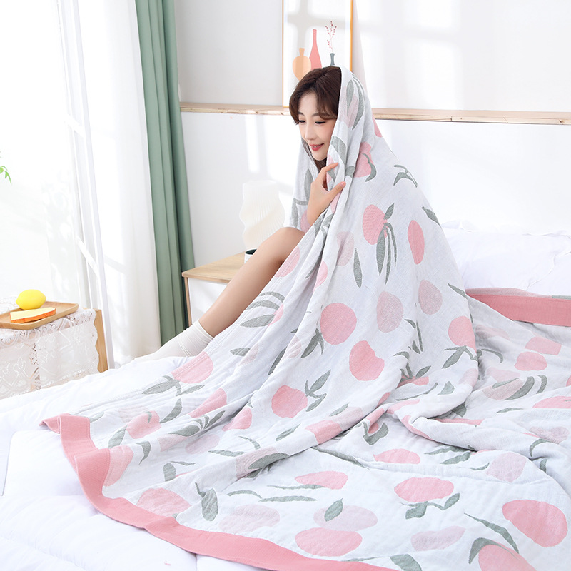 Summer Pure Cotton Four-layer Gauze Single Double Towel Blanket