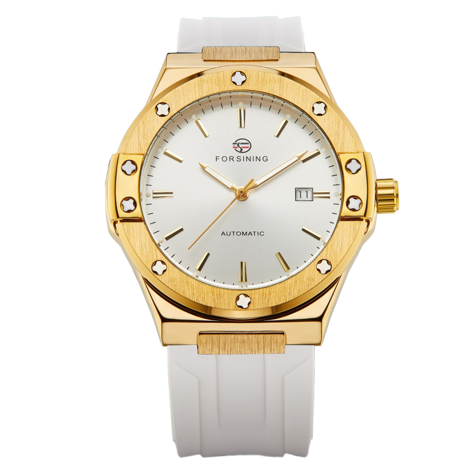 Mens Strap Non-Quartz Fully Automatic Mechanical Watch 9
