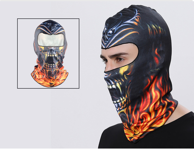 Cycling Mask Windproof Sun Proof Motorcycle Outdoor Bicycle Head Cover Dust Proof Face Gini Head Cover Hat