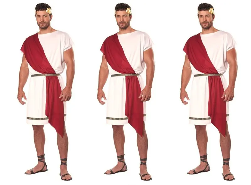 Roman Toga with Red Sash, photo 3