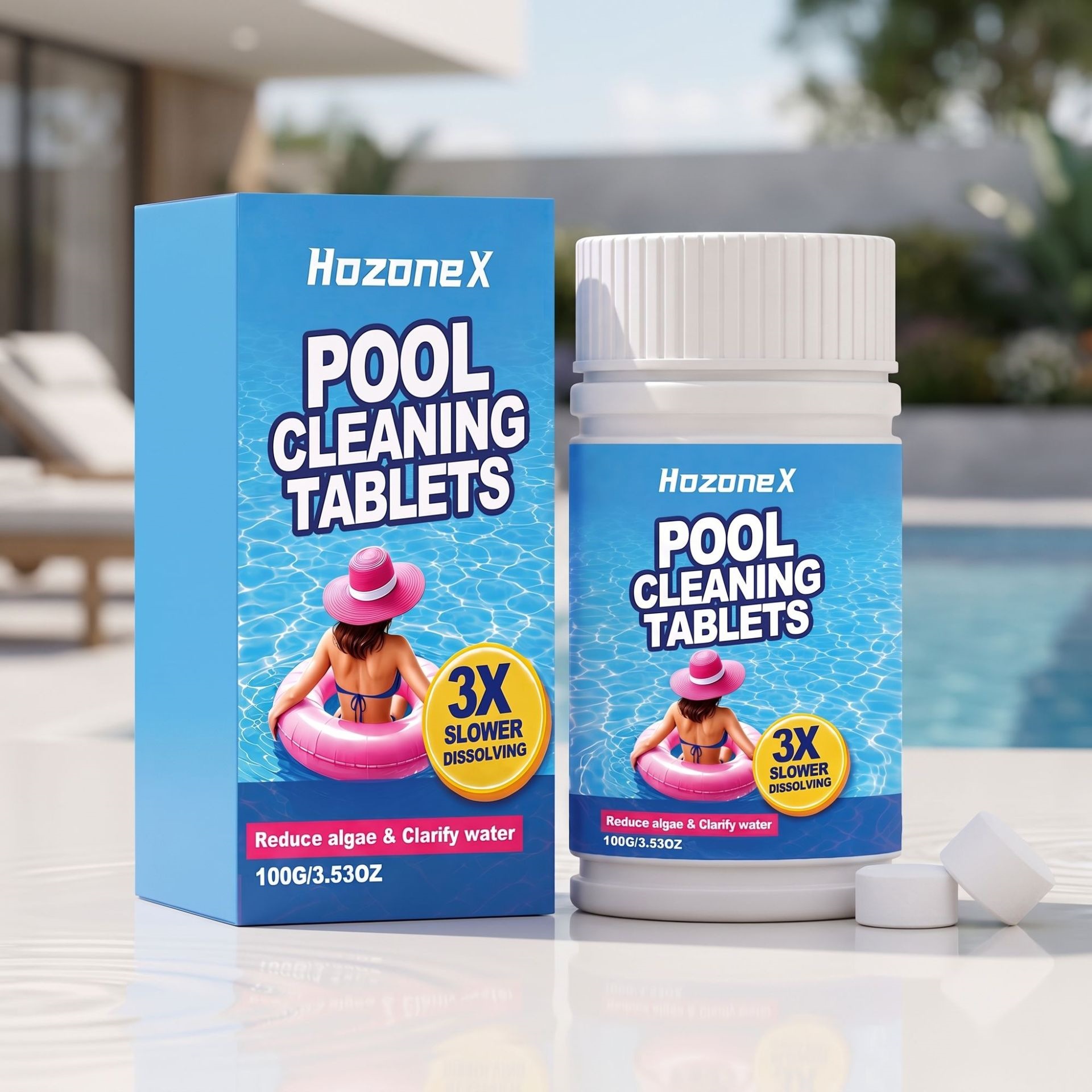 Pool Cleaning Tablets