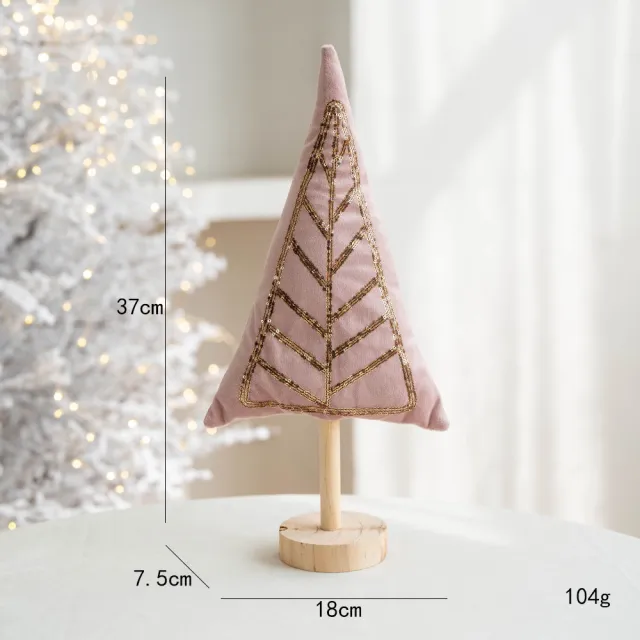Fashion Christmas Decorations Decoration Photo Props Light Pink Large Tree - Shop at LoveMi