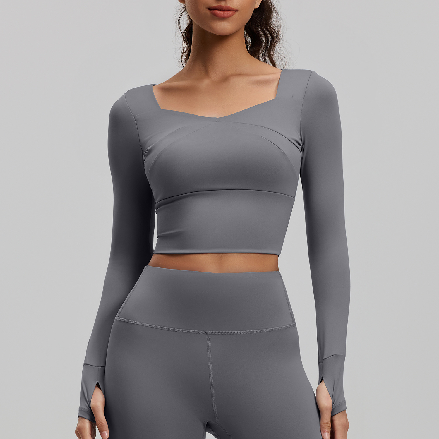 Fitness Clothing Tight-fitting Running And Workout Top product image