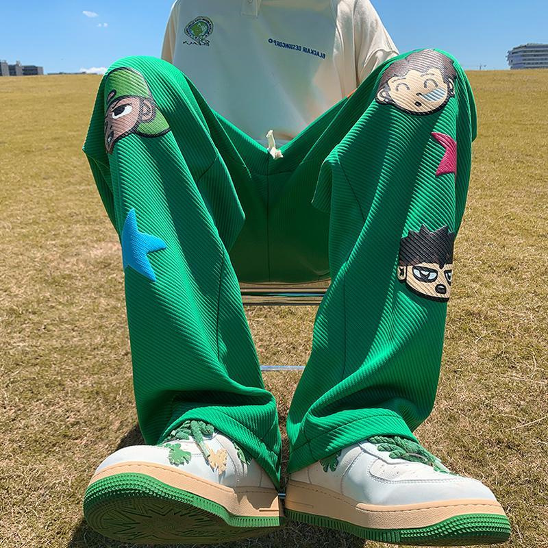 Men's West Coast American Ins Idle Style Casual Pants