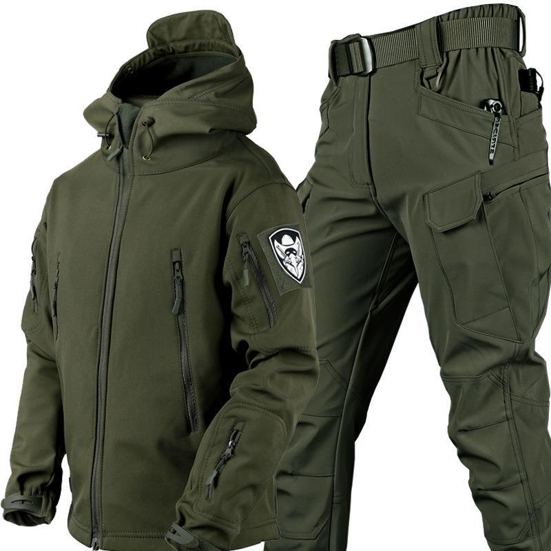 Tactical Winter Set Men's Outdoor Windproof Waterproof Suit Multi-Pocket pant