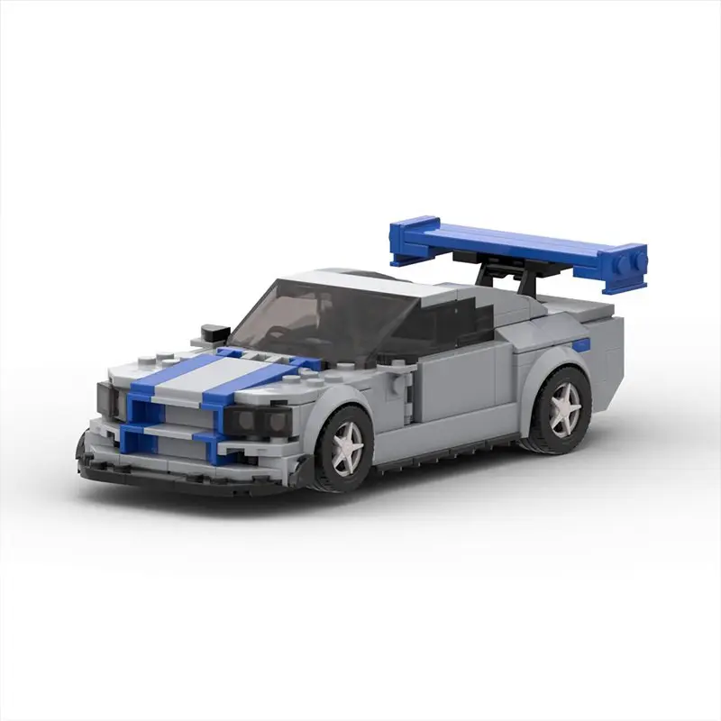 MOC-138041 Skyline R34 Children's Puzzle Building Blocks
