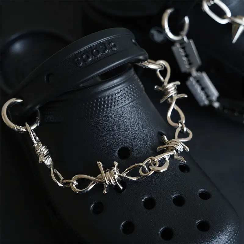 Sports Accessories Punk Female Dark Style Shoe Buckle