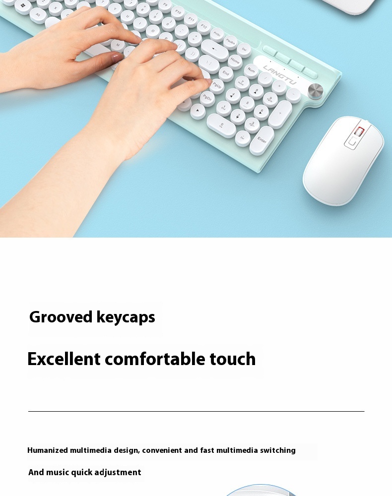 Trådløst tastatur - Miniatyr 20