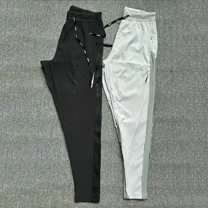 Sports Training Leggings With Long Spliced Panels
