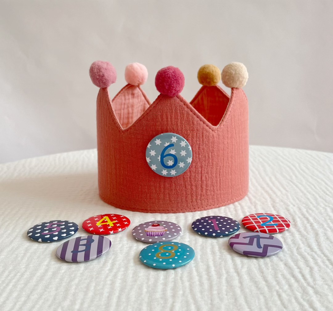 Pink Round Crown