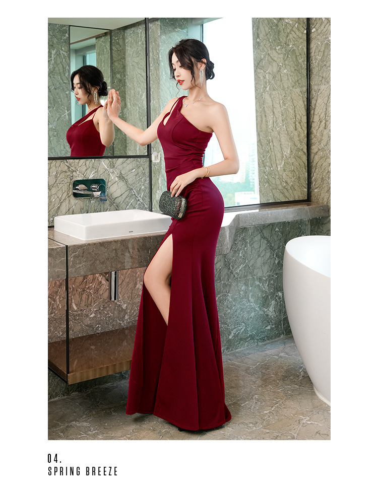 Long Camisole Evening Dress