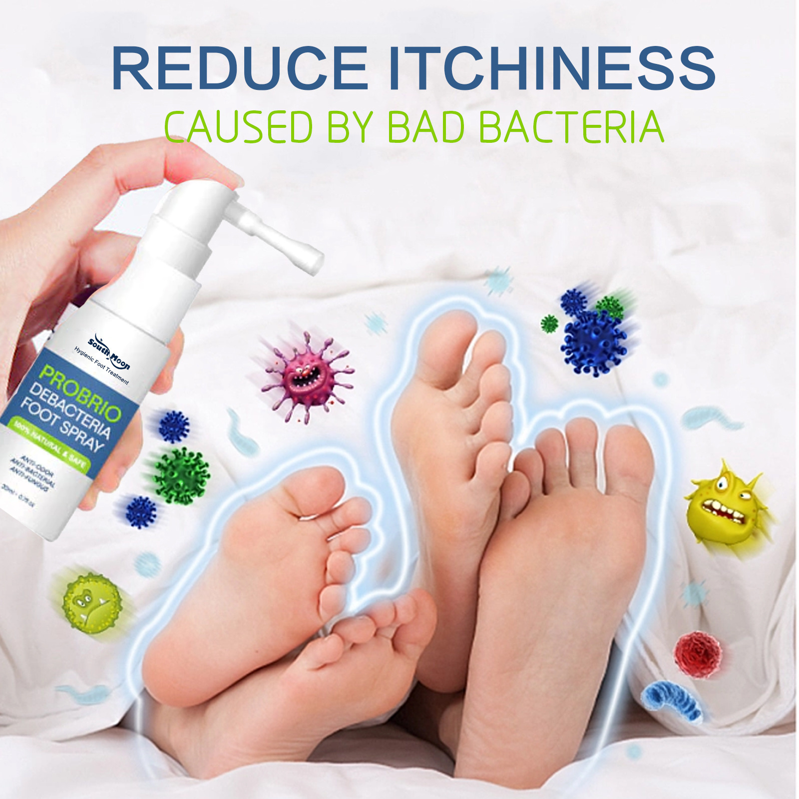 Nourishing Foot Spray To Hydrate Dry Skin On The Feet