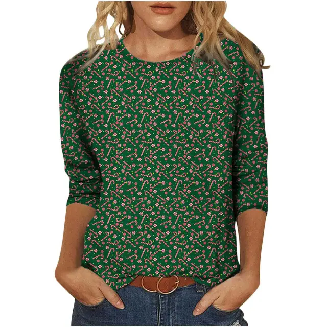 Christmas Women's T shirt 3d Homewear Style 35 - Shop at LoveMi