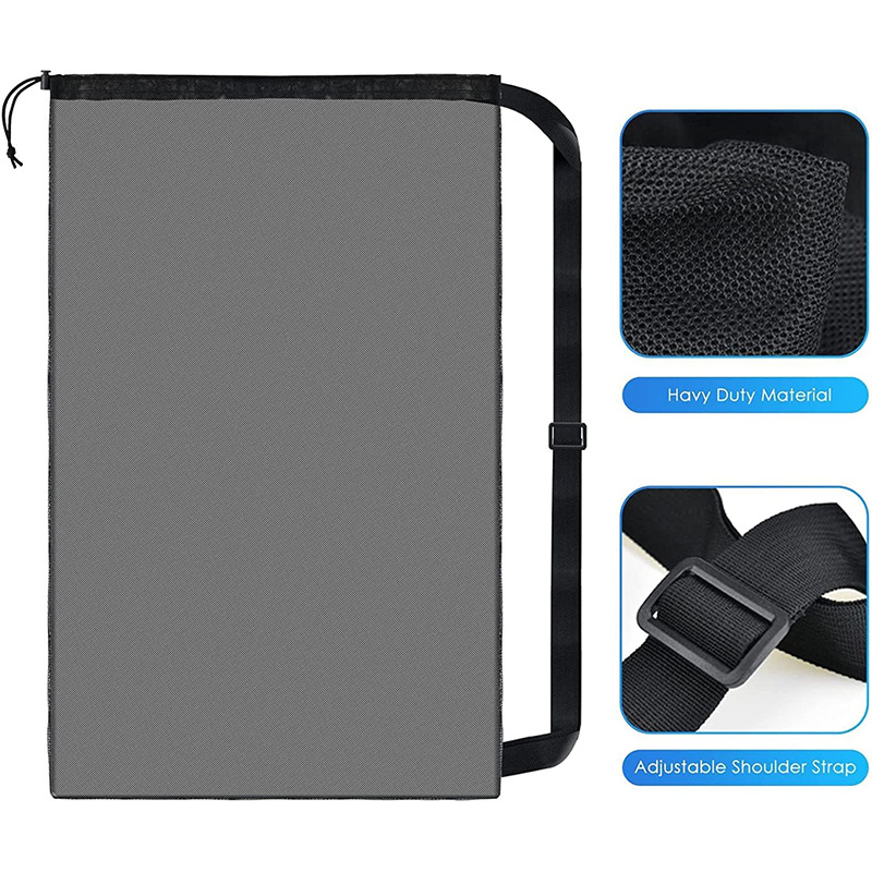 Heavy Mesh Basketball Football Volleyball Rugby Ball Net Pocket Ball Bag Buggy Bag source detail image 3