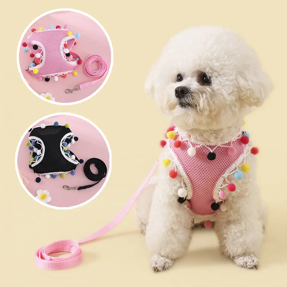 Dog Harness Leash Breathable Vest-style