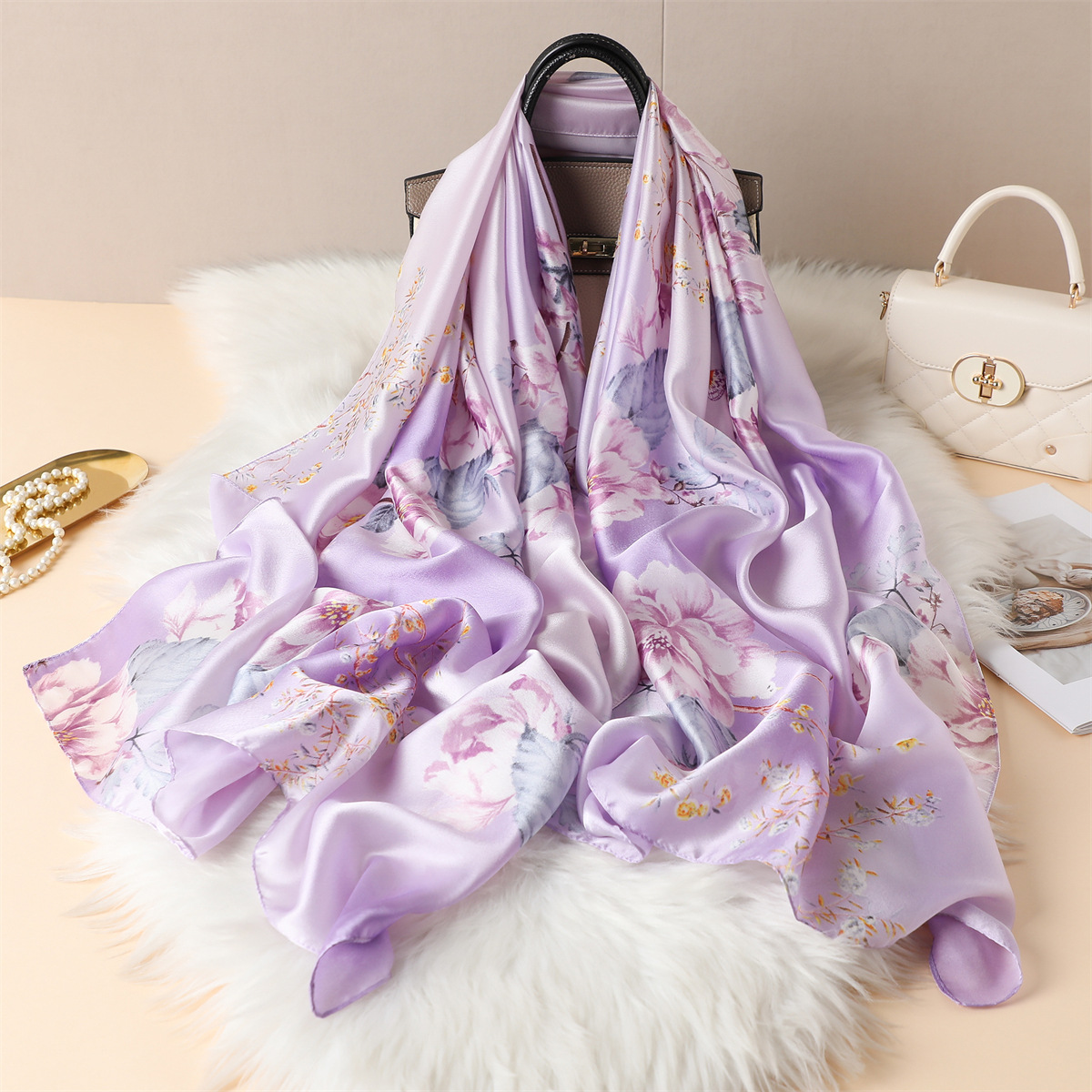 Vue complémentaire du foulard