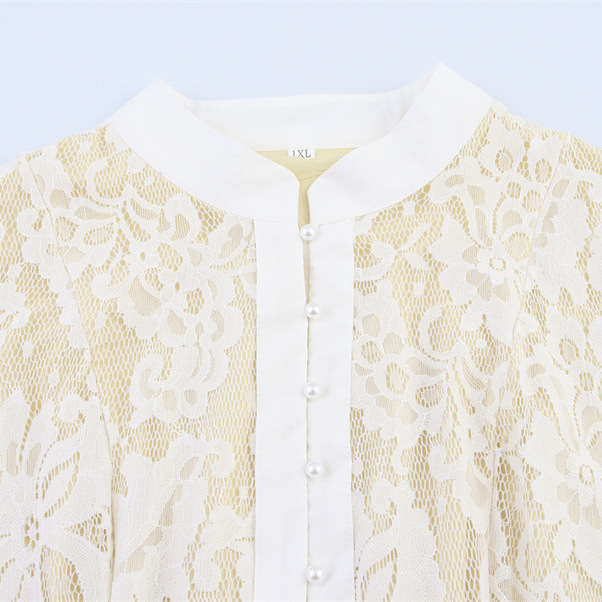 European And American Elegant Lace Waist-tight Dress Sweet And Fresh