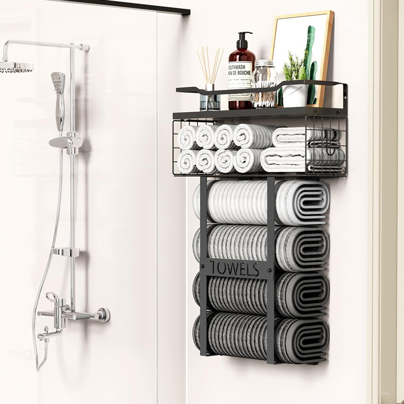 Multi-functional Wall-mounted Towel Rack