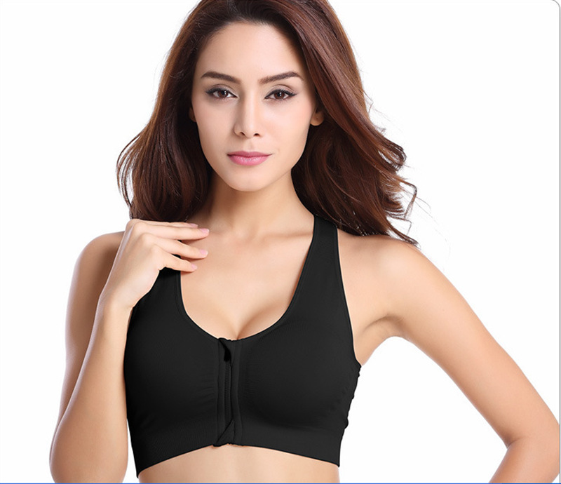 Title 1, New Zipper Sports Seamless Double Shoulder Stra...