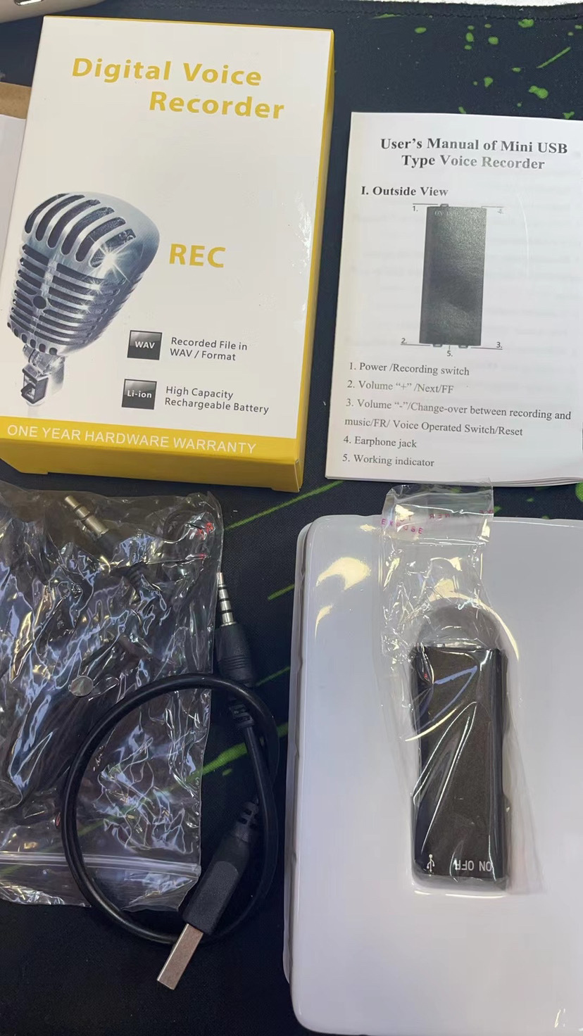 HD Recorder Digital Clear MP3 Player