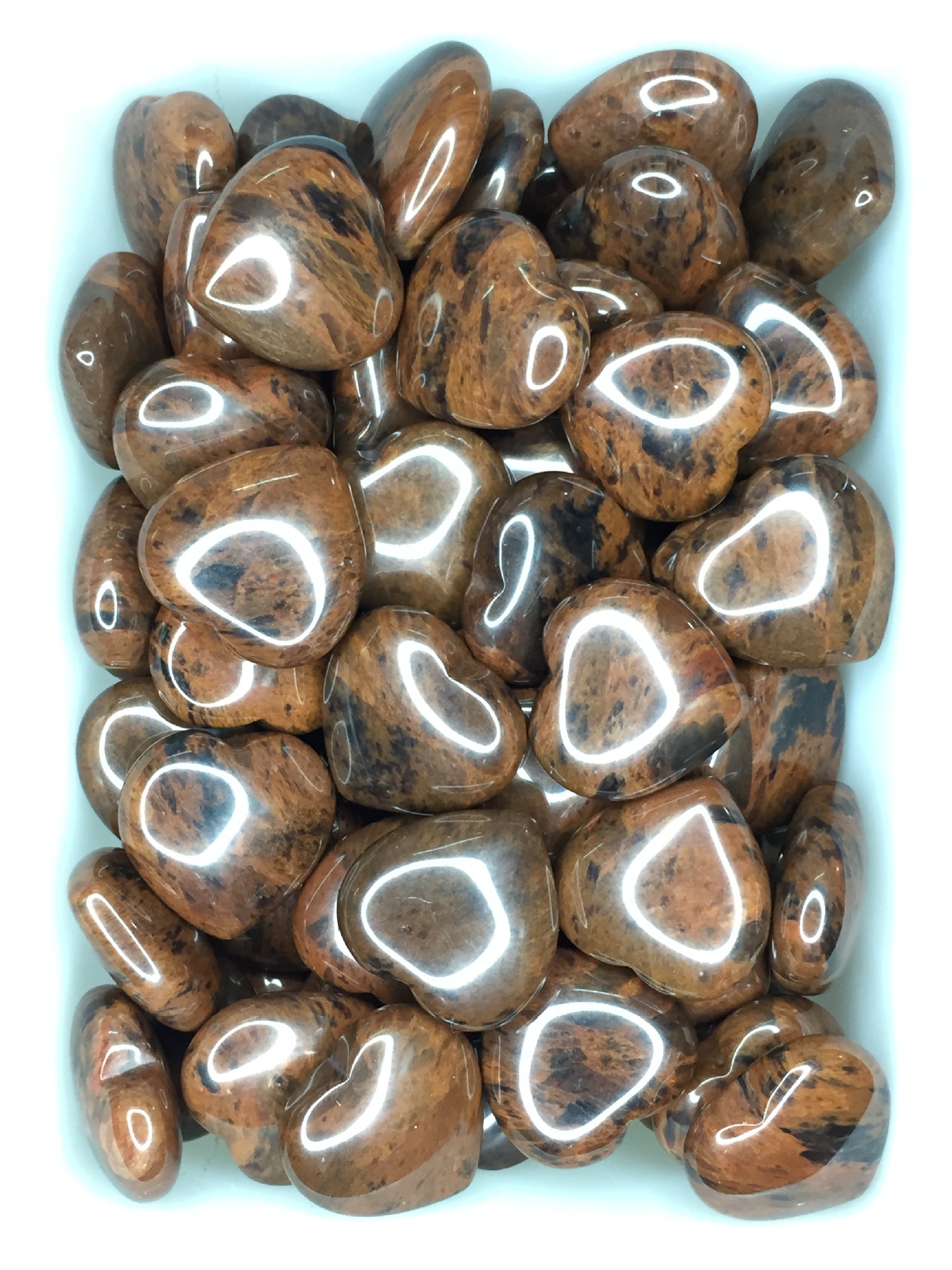 Cross-border Preferred Bulk 2CM Natural Heart Love Heart Stone Birthday Gift Home Decoration Heart-shaped Craft