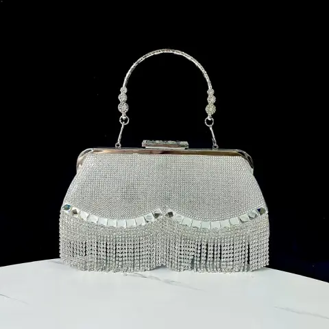 New Tassel KTV Princess Dinner Dress Hand Shoulder Crossbody