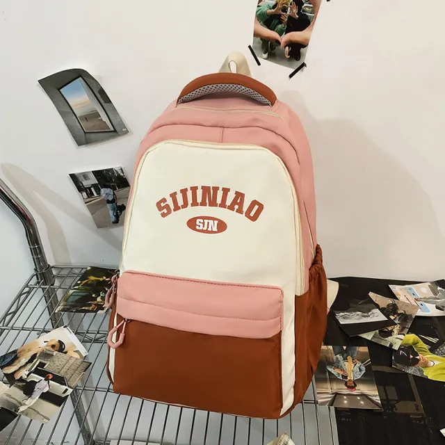 College Student Couple Travel Backpack Pink - Shop at LoveMi