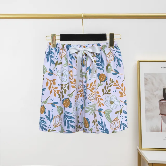 Women's Cotton Silk Pajama Pants Summer Thin Shorts Loose Casual 1Style Free Size - Shop at LoveMi