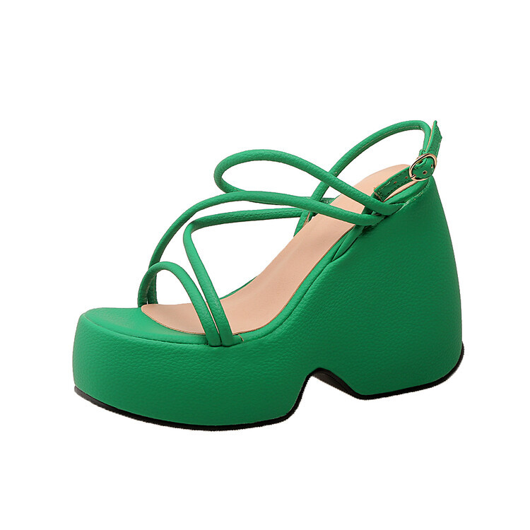 Platform Open-Toe Sandals, picture 5 of 7