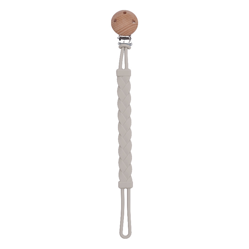 Food Grade Baby Teether Soothing Silicone Pacifier Clip - Image 7