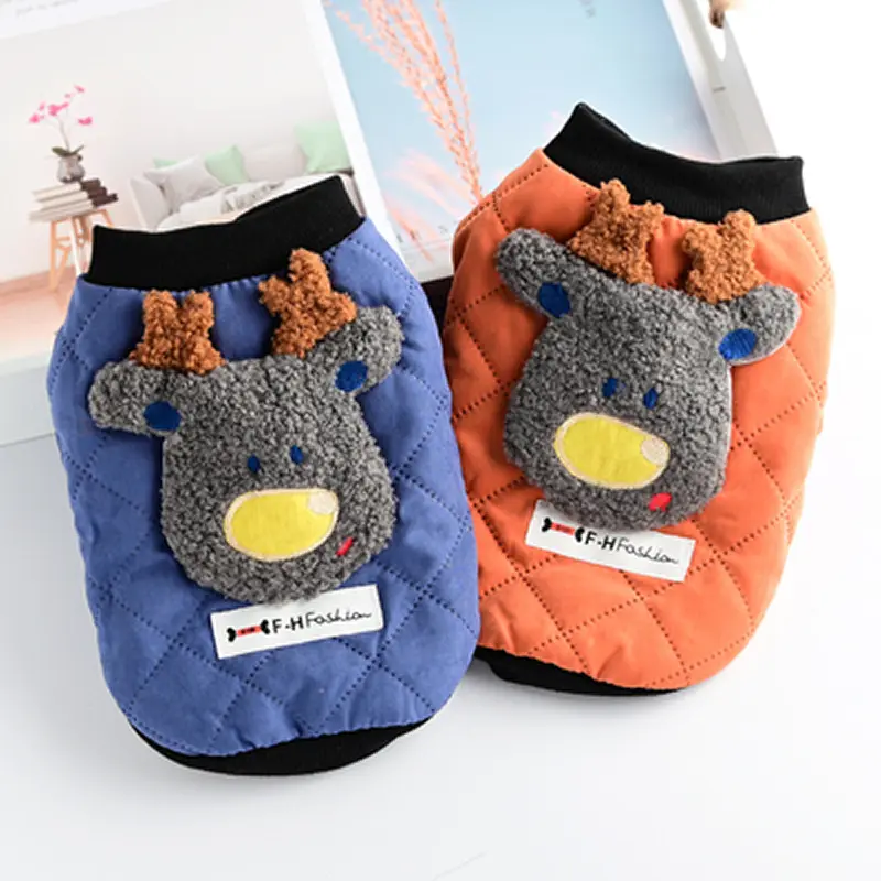 Pet Clothes Dog Autumnwinter Cotton