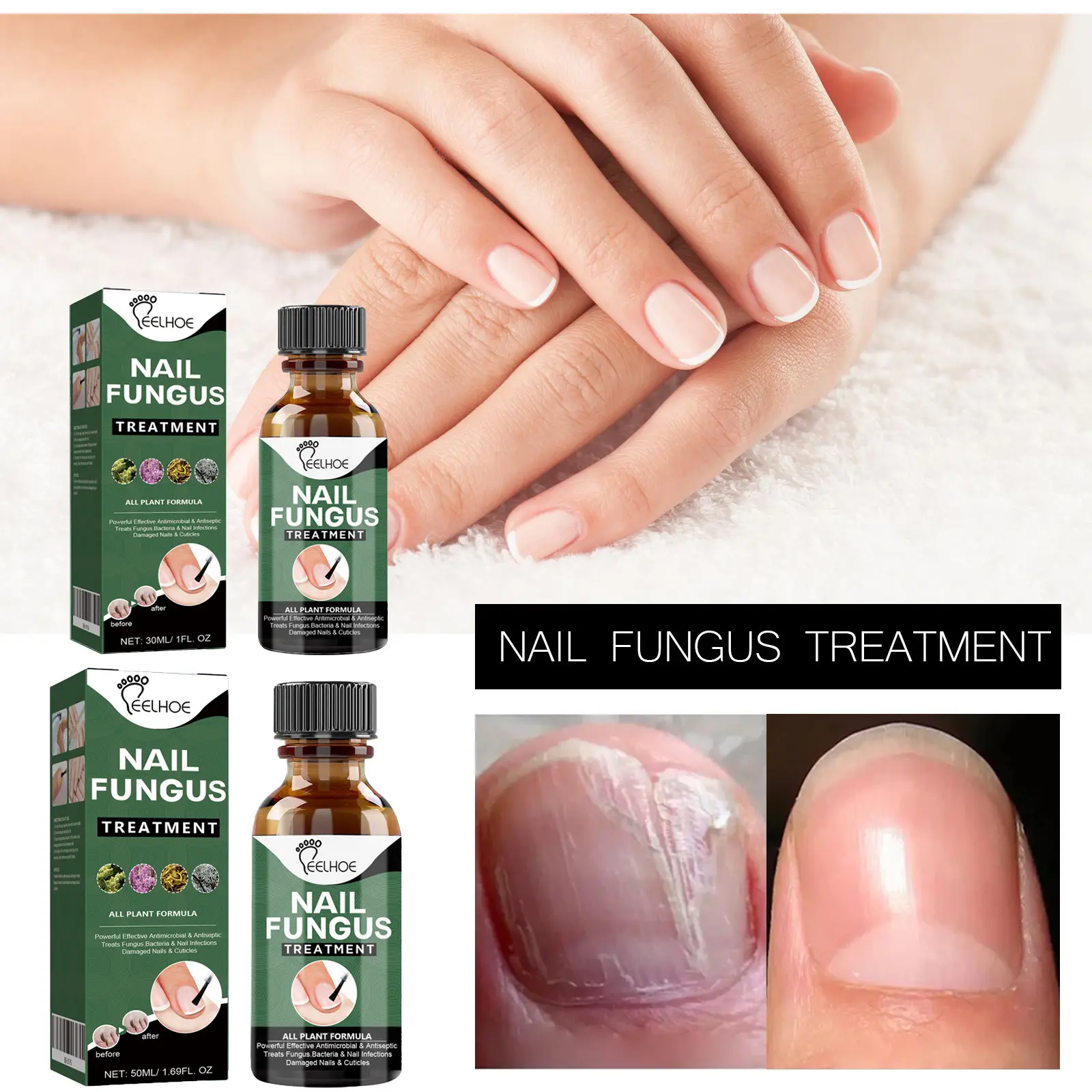 Nail Care Liquid For Cleaning Fingernails
