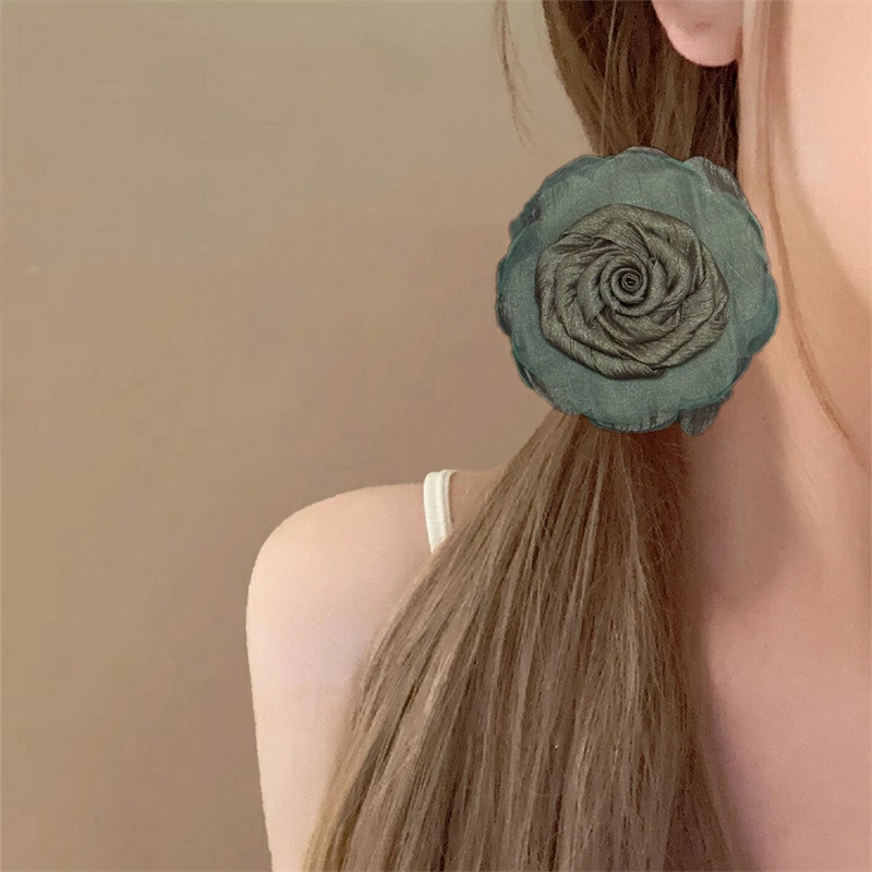 Dark Green Clip Stylish High-end
