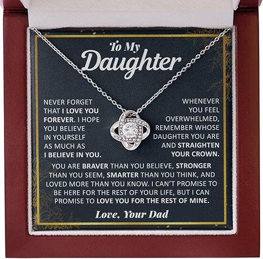 Fashion Simple Hollow Design Heart Of Eternity Clavicle Chain Gift For Daughter