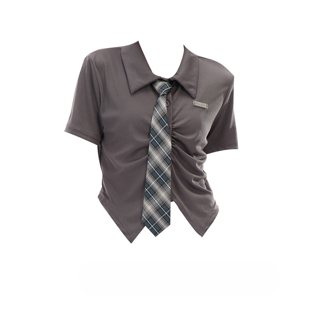 13 Gray With Tie