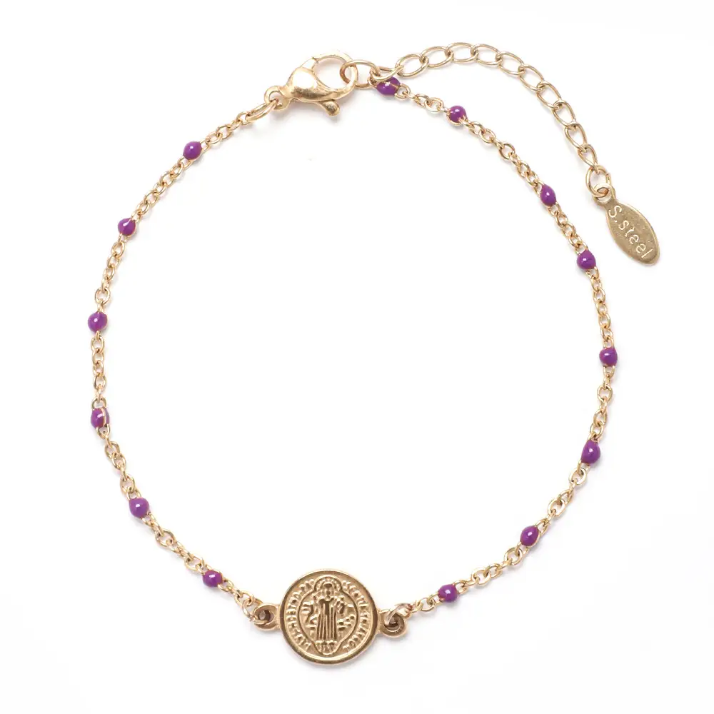 European And American Niche Oil-dipped Colorful Rice-bead Bracelet