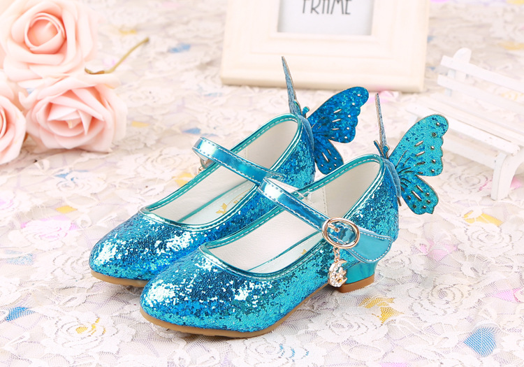 Title 25, Chaussures Princesse Papillon Enfant Talons Hau...