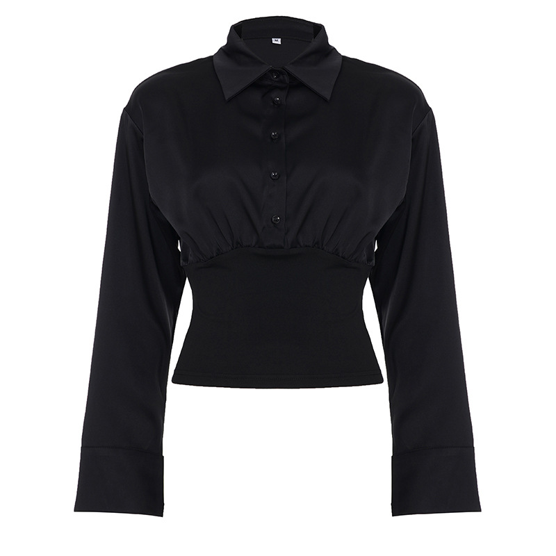 Stylish And Minimalist Long Sleeve Top For Women - Image 4