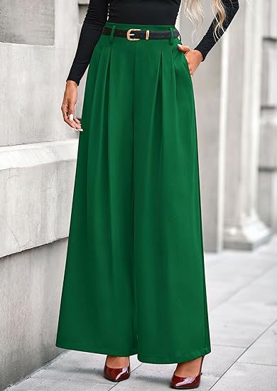 Women's drape pants – wine red colorway editorial lifestyle shot