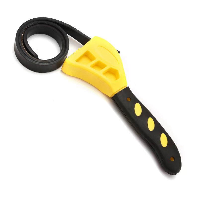 6-inch 8-inch Multifunctional Adjustable Rubber Strap Wrench - Image 5