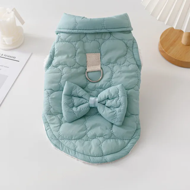 Pet Cat And Dog Fleece Lined Coat Blue - Shop at LoveMi