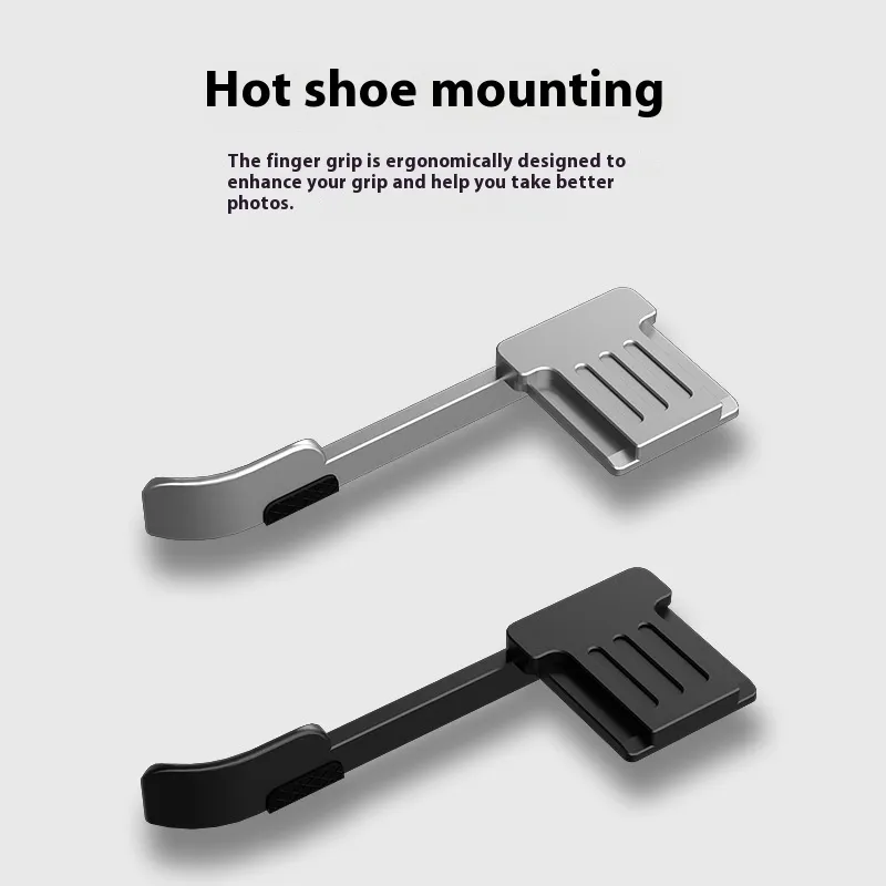 Applicable To Camera X100VX100VIX100FXE3XE4 Universal Metal Hot Shoe Thumb Handle