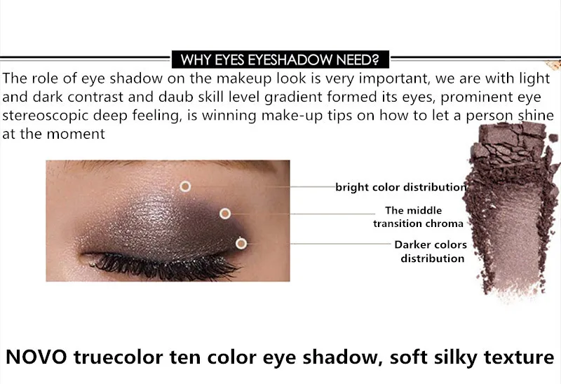 Title 2, Earth-toned long-lasting no powder eyeshadow wi...