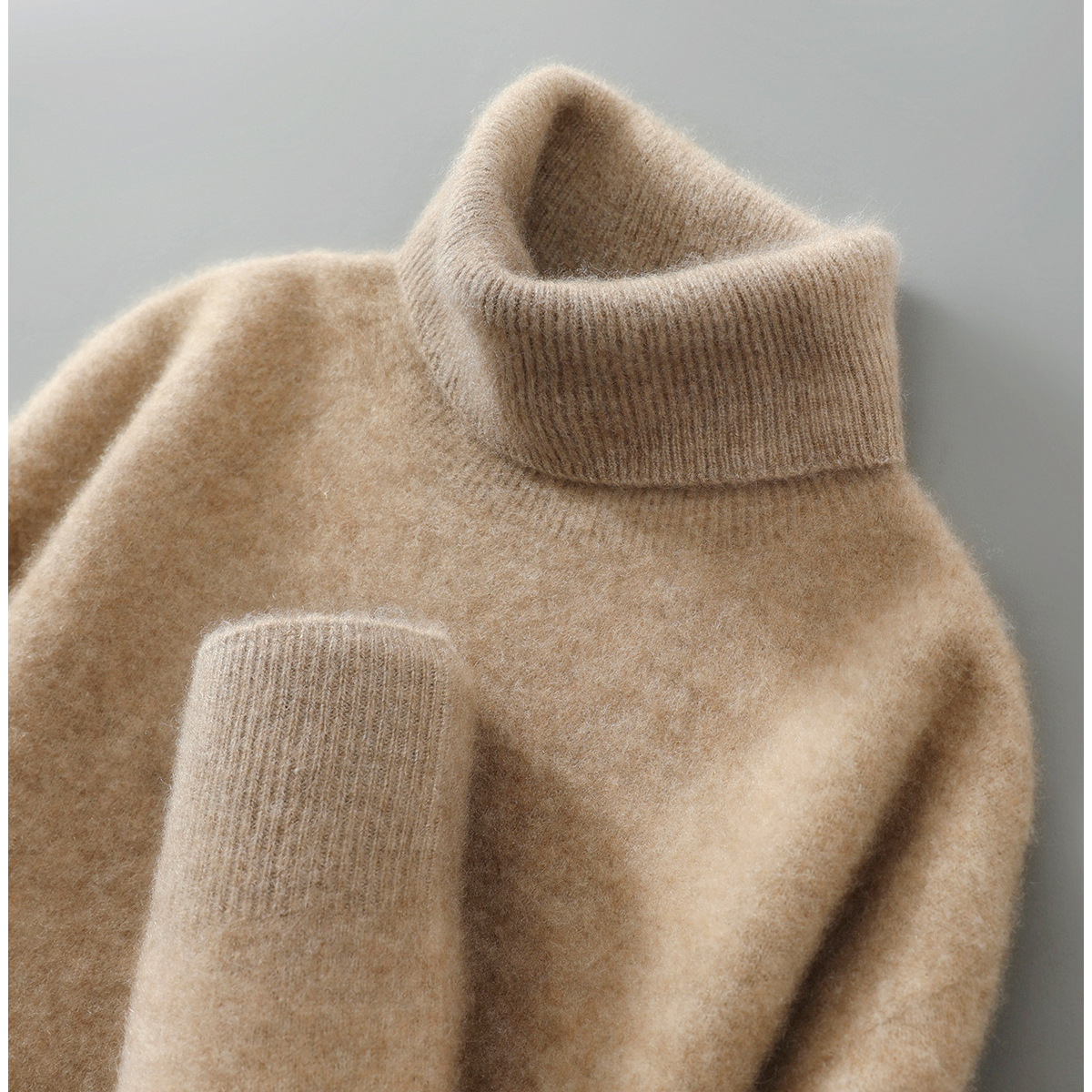 Chunky Knit Turtleneck Sweater, picture 5 of 9