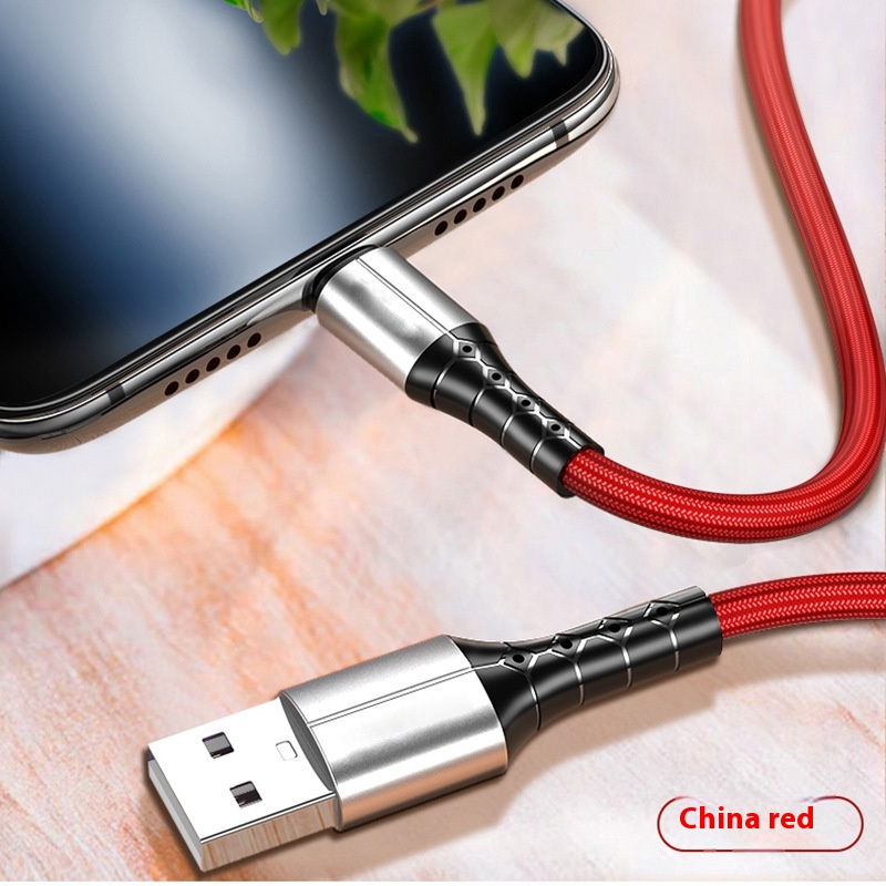 Android TYPE-C Super Fast Charge 5A Nylon Braided Mobile Phone Charging Cable