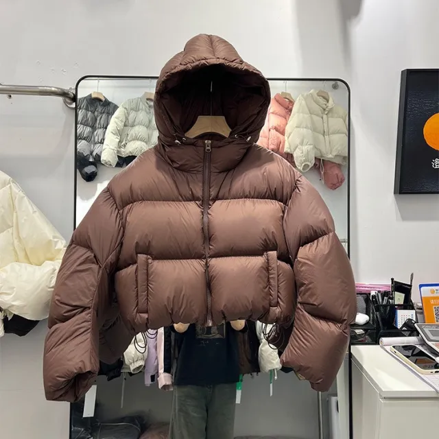 Women's Korean Style Sense Of Design Coat Brown - Shop at LoveMi