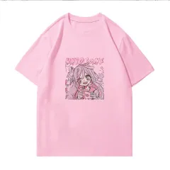 Summer Loose T-shirt Female Cartoon Harajuku Clothes Kawaii Casual - 1 - View 1