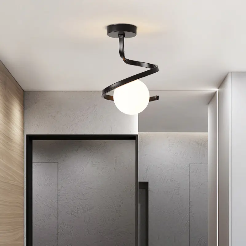 Aisle Corridor Simple Modern Creative Balcony Ceiling