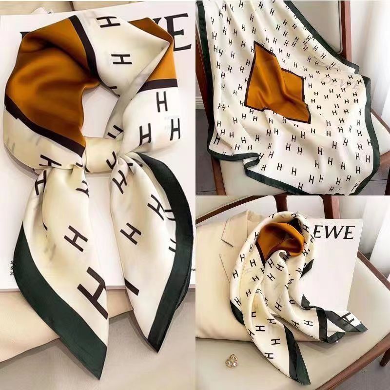 Women's High-end Thin Square Scarf - Image 12